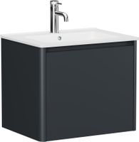 Тумба под раковину Allen Brau Gravity 60 1.370012.AM антрацит матовый — фото 1, Тумбы под раковину