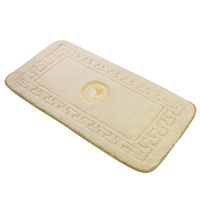 Товар: Коврик д/ванной комнаты 60х120 см., логотип АФИНА, кремовый, окантовка золото 31919 - фото 7 Коврик д/ванной комнаты 60х120 см., логотип АФИНА, кремовый, окантовка золото 31919 — фото 7, Коврики для ванной комнаты