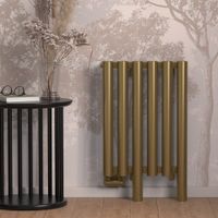 Отопительный радиатор Сунержа Кумир-0 EU50 левый 500х1170 17 секций Золотой шёлк арт-32-0350-5017 — фото 4, Радиаторы отопления