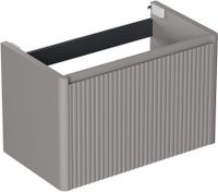 Тумба под раковину Allen Brau Gravity 80 1.370017.PGM платина матовый — фото 1, Тумбы под раковину