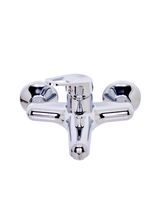 OneLife смеситель для ванны/душа однорычажный полимерный, хром арт-P11-100cr — фото 3, Смеситель для ванны