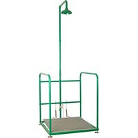 Аварийная платформа с душем , шт SCP800 — фото 1, Аксессуары и оборудование для общественных мест