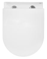 Товар: Унитаз подвесной Azario Trevi 495х360х390 безободковый, слив "Скрытое Торнадо", в комплекте с сидением микролифт, белый арт-AZ-0093UQ3 - фото 9 Унитаз подвесной Azario Trevi 495х360х390 безободковый, слив "Скрытое Торнадо", в комплекте с сидением микролифт, белый арт-AZ-0093UQ3 — фото 9, Подвесные унитазы