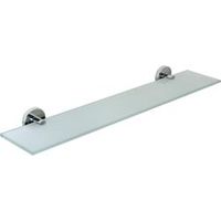 Полка для ванны NIZA глянцевая со стеклом 16856.B, шт — фото 1, Полки для ванной и душа