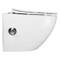 Унитаз подвесной c функцией биде Azario Allegro 360х490х360 безободковый, встроенный смеситель, крышка с сиденьем микролифт арт-AZ-3105B — фото 10, Подвесные унитазы