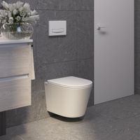 Комплект BERGES: инсталляция АТОМ 410 кнопка Atom Line белая, унитаз VITA Rimless 49 см, сиденье дюропласт микролифт, быстросъём арт-043383 — фото 8, Комплекты унитаз + инсталляция