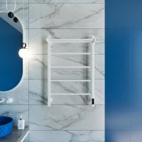 Полотенцесушитель электрический Grota App 530х800 белый App 530х800 RAL9016 EL — фото 6, Электрические полотенцесушители