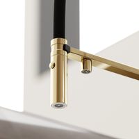 Смеситель для кухни SANCOS Imola с возможностью подключения фильтра для воды, цвет полированное золото, арт. арт-SC4010ZG — фото 3, Смесители для кухни