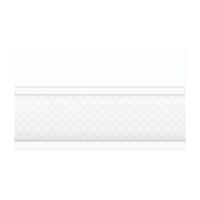 Бордюр объемный Катрин белый 15х25 (18шт) арт-13-01-1-25-43-00-1451-0 — фото 1, Декоративные элементы