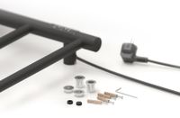 Товар: Полотенцесушитель электрический Стилье Формат 27 800х400 правый Матовый чёрный 31528-8040 - фото 3 Полотенцесушитель электрический Стилье Формат 27 800х400 правый Матовый чёрный 31528-8040 — фото 3, Электрические полотенцесушители