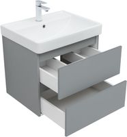 Тумба под раковину Aquanet Вега 2.0 60 мисти грин арт-00337959 — фото 2, Тумбы под раковину