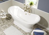 Ванна "Boston silk" с литым подиумом 1800х740 ФР-00014526 — фото 4, Ванны