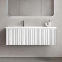 Тумба подвесная SANCOS Snob R 1.0 1195х445х406, c одним ящиком оснащенным доводчиками, Bianco , арт. арт-SNR1.0120LW — фото 1, Тумбы под раковину