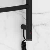 Полотенцесушитель электрический Сунержа Галант 3.1 1200х400 МЭМ правый Тёмный титан муар арт-15-6001-1240 — фото 2, Электрические полотенцесушители