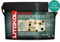 Затирка эпоксидная Litokol STARLIKE Defender EVO S.410 VERDE SMERALDO арт-485750002 — фото 1, Затирка для плитки