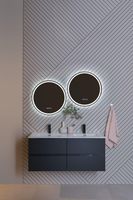 Раковина Aquanet Flat 120 (двойная) белая 00254367 — фото 10, Раковины встраиваемые сверху