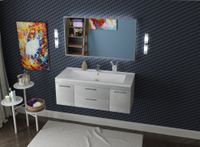 Раковина KIROVIT Оскар 1050 мебельная белый 4640021064740 арт-Вн Крв36 — фото 2, Раковины встраиваемые сверху