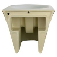 MONACO Биде подвесное, белая керамика, декор золото 32070 — фото 6, Биде подвесные