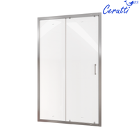 Товар: Дверь душевая в нишу Ceruttispa (120х195) арт-GLORIA D120 - фото 2 Дверь душевая в нишу Ceruttispa (120х195) арт-GLORIA D120 — фото 2, Раздвижные душевые двери