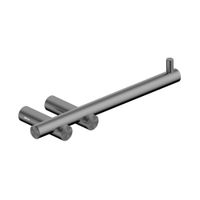 Бумагодержатель ABBER Osten 316 оружейная сталь брашированная арт-AA1831BGG — фото 1, Держатели туалетной бумаги