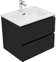 Тумба под раковину Aquanet Вега 2.0 60 черный арт-00337953 — фото 9, Тумбы под раковину