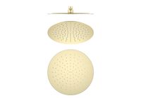 Товар: AQ2073BG круглый верхний душ 250*2 мм, шлиф. золото - фото 2 AQ2073BG круглый верхний душ 250*2 мм, шлиф. золото — фото 2, Верхние души