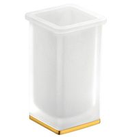 Стакан COLOMBO DESIGN LULU B6241.HPS настольный цвет золото — фото 1, Стаканы для зубных щеток