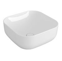 Раковина SIMAS BALLOON накладная без отверстий цвет белый BA03 — фото 1, Раковины накладные