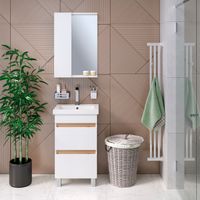 Тумба напольная SYDNEY 50 /2ящ/ AQUA DE MARCO 2050WCSYD/1 — фото 9, Тумбы под раковину