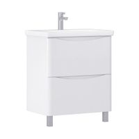 Тумба под раковину VIGO Glem 70 напольная белый (323) — фото 1, Тумбы под раковину