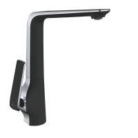 Смеситель для кухни Rose , черный/хром арт-R1313H — фото 1, Смесители для кухни