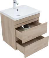 Товар: Тумба с раковиной Aquanet Нота new 58 цв.дуб светлый 00335880 - фото 7 Тумба с раковиной Aquanet Нота new 58 цв.дуб светлый 00335880 — фото 7, Тумбы с раковиной