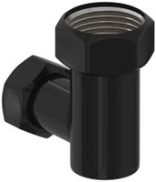 Товар: Уголок Уголок переходной Стилье (G 1" НГ х G 3/4" НГ) Чёрный 172001-1034 - фото 3 Уголок Уголок переходной Стилье (G 1" НГ х G 3/4" НГ) Чёрный 172001-1034 — фото 3, Комплектующие для полотенцесушителей