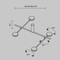 Товар: Потолочный светильник Maytoni MOD070CL-L30W3K - фото 5 Потолочный светильник Maytoni MOD070CL-L30W3K — фото 5, Подвесные светильники