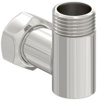 Уголок Уголок переходной Стилье (G 3/4" НР х G 3/4" НГ) Без покрытия 02002-3434 — фото 3, Комплектующие для полотенцесушителей