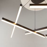 Подвесной светильник Maytoni MOD016PL-L80BK — фото 2, Подвесные светильники