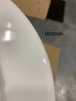 Унитаз GLOBO 4ALL напольный приставной цвет белый MD005BI — фото 3, Приставные унитазы