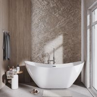 Ванна отдельностоящая Grossman Galaxy GR-2103 (180х77х72) цвет белый,1 место — фото 3, Акриловые ванны