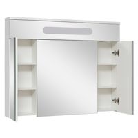 Товар: Зеркальный шкаф OLIVIA 100 / AQUA DE MARCO 1100COLI - фото 3 Зеркальный шкаф OLIVIA 100 / AQUA DE MARCO 1100COLI — фото 3, Зеркальные шкафы в ванную