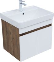 Товар: Тумба под раковину Aquanet Оптима 60 дуб рустикальный/белый сатин арт-00344791 - фото 13 Тумба под раковину Aquanet Оптима 60 дуб рустикальный/белый сатин арт-00344791 — фото 13, Тумбы под раковину