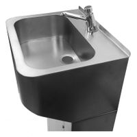 Раковина настенная РН 005 с пьедесталом арт-РН005сП — фото 5, Раковины подвесные