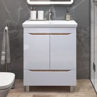 Тумба под раковину VIGO Grani 70 напольная дуб золотой арт-285 дуб золотой — фото 2, Тумбы под раковину