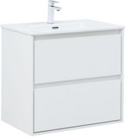 Товар: Тумба с раковиной Aquanet Милан 70 цв. белый глянец 00340153 - фото 1 Тумба с раковиной Aquanet Милан 70 цв. белый глянец 00340153 — фото 1, Тумбы с раковиной