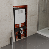 Инсталляция D&K для подвесного унитаза без клавиши смыва арт-DI8055119 — фото 2, Инсталляции для унитазов