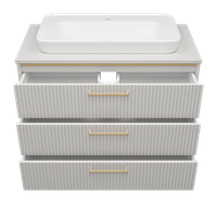 Тумба под раковину арт-ELC-0100-0302Я — фото 2, Тумбы под раковину