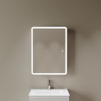 Зеркальный шкаф для ванной комнаты SANCOS Diva 600х149х800, с подсветкой, арт. арт-DIV600 — фото 4, Зеркальные шкафы в ванную