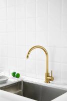 Смеситель для кухни BELZ , брашированное золото арт-B70810-5 — фото 7, Смесители для кухни