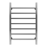 Полотенцесушитель водяной AZARIO ANCONA 500/800 квадрат, 7 секций, нижнее/диагональное подключение, 1/2", хром арт-AZ75558 — фото 5, Водяные полотенцесушители