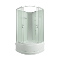 Душевая кабина ERLIT 35 серия матовое стекло арт-ER3509TPE-C3-RUS — фото 1, Душевые кабины