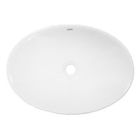 Раковина накладная Azario 500х355х90 санфаянс, белый глянец арт-AZ-1025-S — фото 3, Раковины накладные